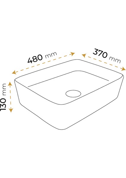Twist Corner White Gold Lavabo fiyatları