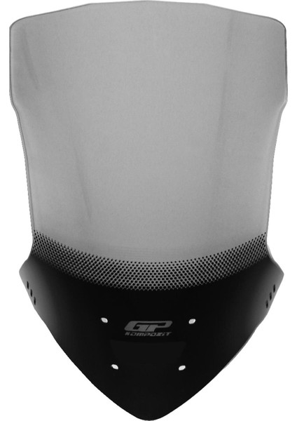 Honda NC 700 X / NC 750 X 2016-2020 Uyumlu Baskılı Tur Camı Füme 58 cm