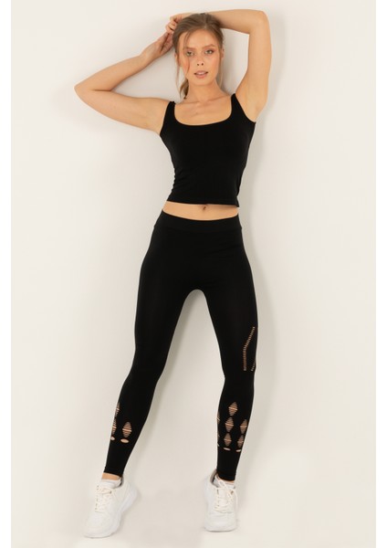 Seamless Dikişsiz Crop Top Atlet