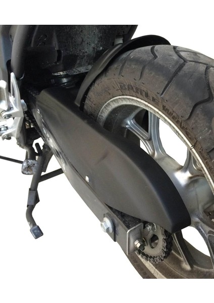 Honda NC 700 X-S / NC 750 X-S 2012-2020 Uyumlu Zincir Korumalı Arka Çamurluk Siyah modelleri