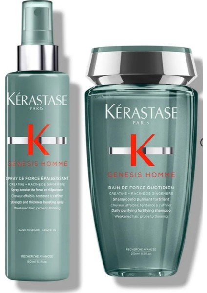 Genesis Homme Erkeklere Özel Bakım Seti Neslibeauty