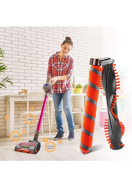 Vakumlu Rulo Fırça Için Yedek Duo Clean NV800 NV800W NV801 NV801Q NV803 UV810 HV380 HV381 HV382 HV384 Parçaları (Yurt Dışından) indirimleri