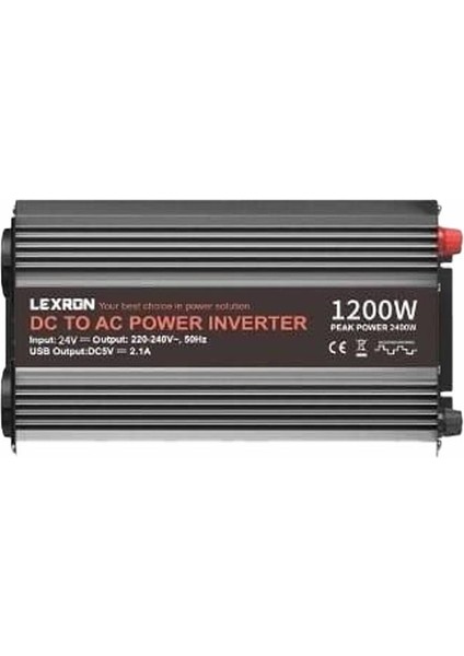 Lexron 1200W- Modifiye Inverter (24V)