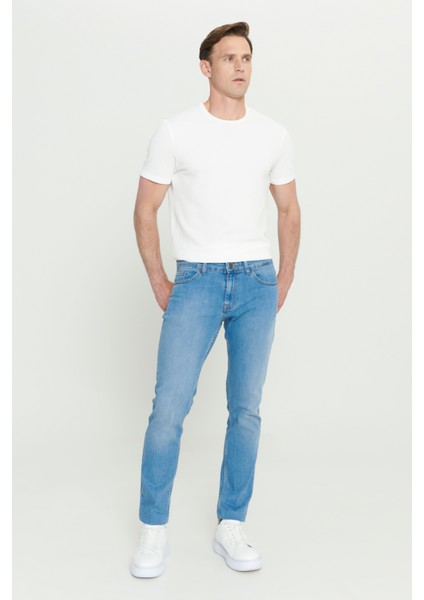 Slim Fit Dar Kesim 5 Cep Esnek Denim Jean Kot Pantolon fırsatları