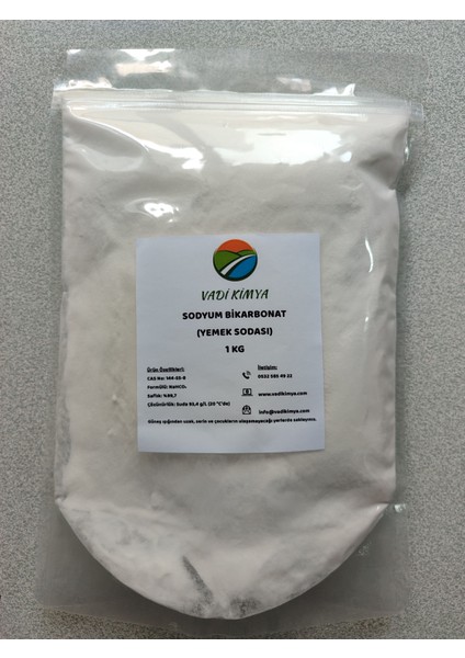 Sodyum Bikarbonat (Yemek Sodası) - 1 kg