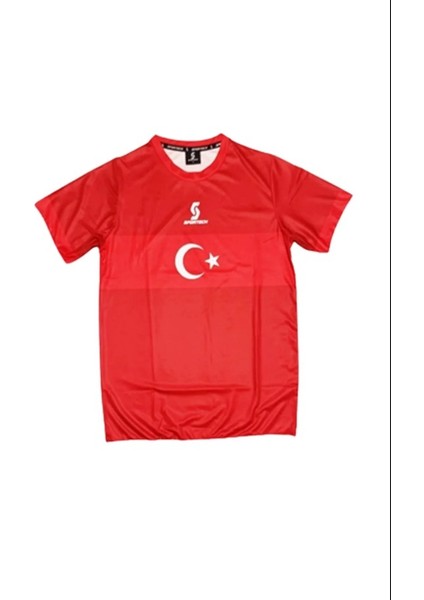 K0141 Türkiye Milli Takım Forması Tek Üst (TEK KELİME ISİM VE NUMARA YAZILIR)
