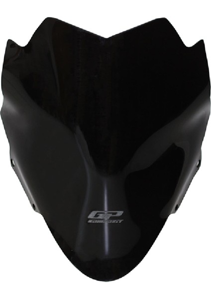 Honda PCX 125 / 150 2014-2017 Uyumlu Spor Ön Cam Siyah 47 cm
