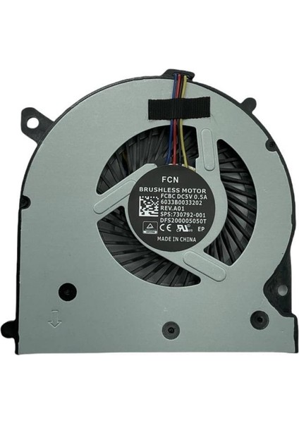 Hp ile Uyumlu Elitebook 740 G1, 840 G1, 840 G2, 850 G1, 850 G2 Notebook Cpu Fan, Işlemci Fanı
