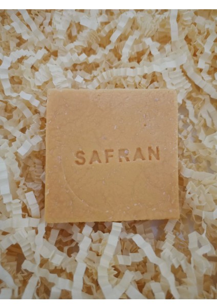 Safran Doğal Sabunu (125gr +-5%) Saf Cosmetics