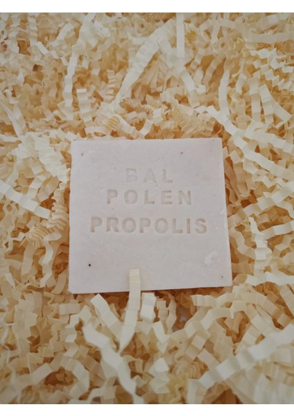 Bal Polen Propolis Doğal Sabunu (125gr +-5%) Saf Cosmetics