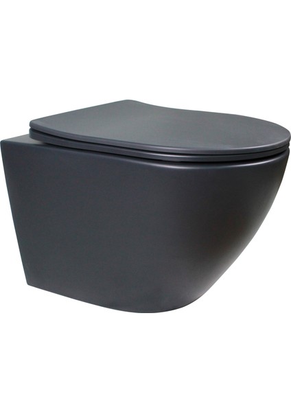 Fiorella Matt Dark Gray Klozet