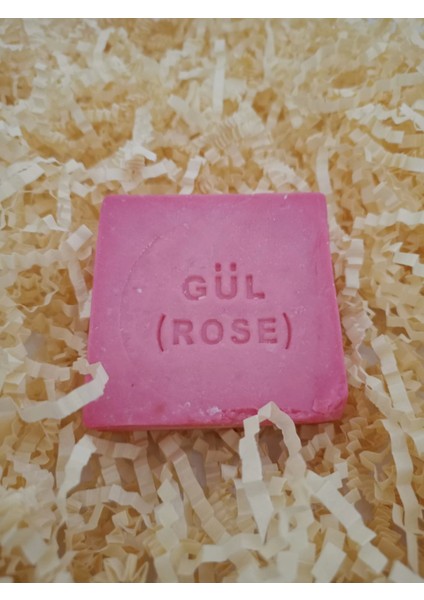 Doğal Sabun Seti *3 Adet* Gül´Lü* Saf Cosmetics