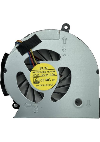 Hp ile Uyumlu Pavilion 15-D071NR, 15-D072NR, 15-D074NR, 15-D075NR Notebook Cpu Fan, Işlemci Fanı