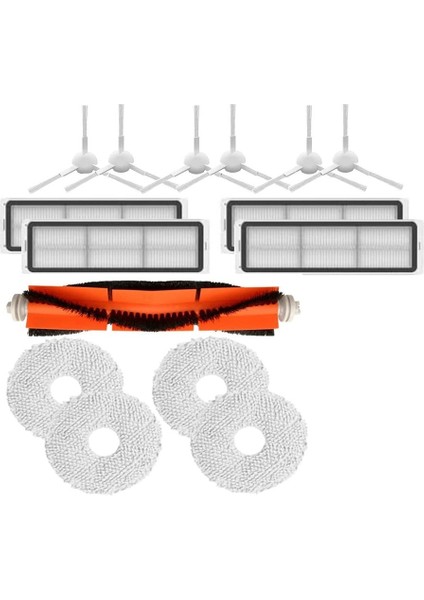 Hermoso Yedek Ana Fırça Yan Fırça Hepa Filtre Dreame Bot Için Uyumlu L10S Ultra Robotlar Elektrikli Süpürge Aksesuarları (Yurt Dışından)