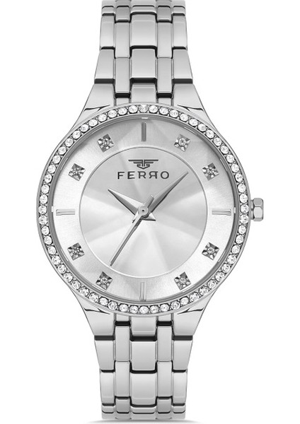 FL21467A-A Quartz Çelik Gri 35 mm Kadın Kol Saati