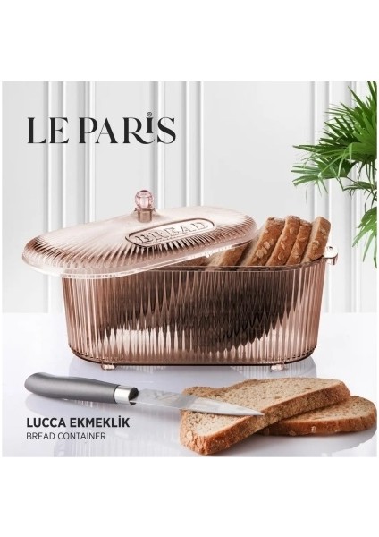 Lucca Le Paris Dekoratif Şık Ekmeklik