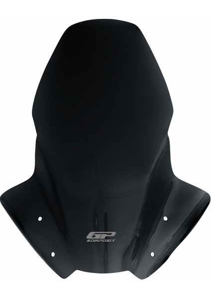 Yamaha MT-07 2014-2017 Uyumlu Ön Tur Camı Siyah 48 cm