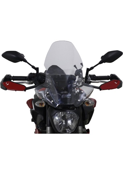 Yamaha MT-07 2014-2017 Uyumlu Ön Tur Camı Siyah 48 cm fiyatları