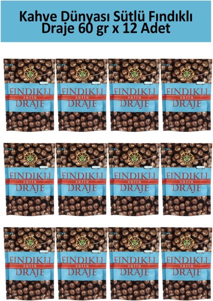 Fındık Draje 60 gr x 12 Adet