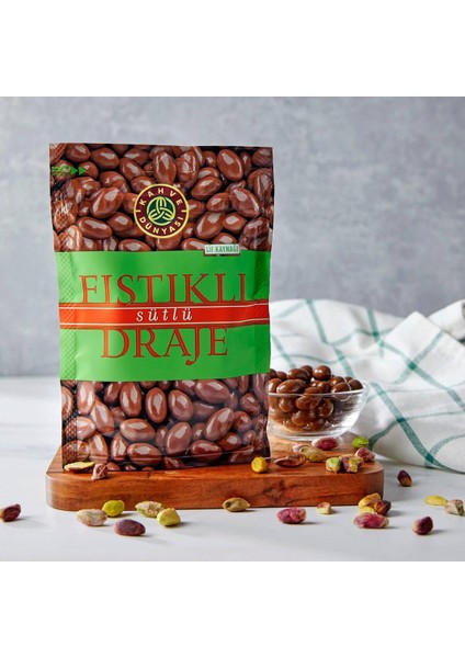 Antep Fıstık Draje 60 gr x 8 Adet