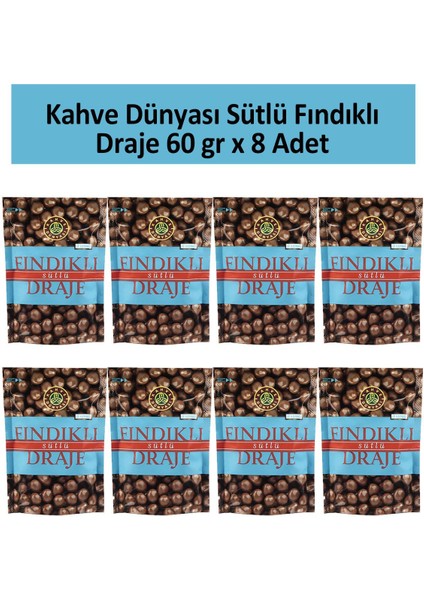 Fındık Draje 60 gr x 8 Adet