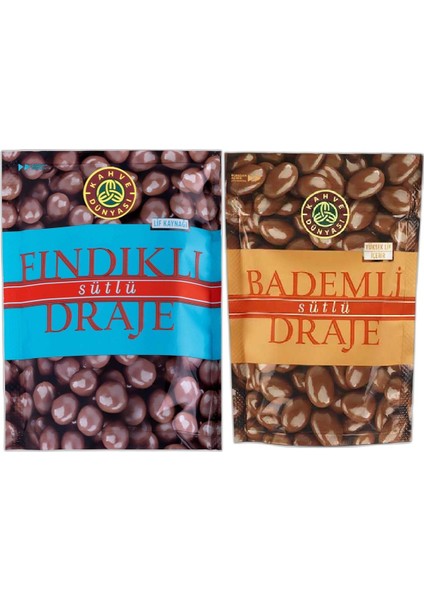 Fındık Draje 60 gr ve Badem Draje 60 gr