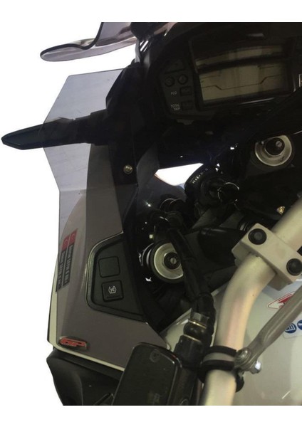 Honda VFR1200 2012-2015 Uyumlu Sağ Sol Rüzgarlık Şeffaf