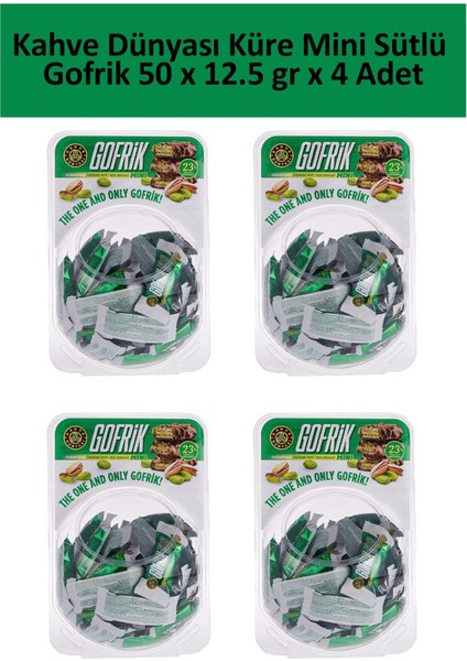 Küre Mini Sütlü Gofrik 50 x 12.5 gr x 4 Adet