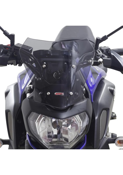 Yamaha MT-07 2018-2020 Uyumlu Spor Ön Cam Siyah - 30 cm fiyatları