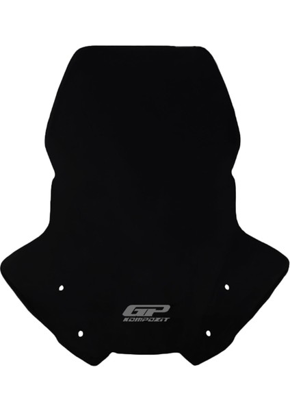 Yamaha MT-07 2014-2017 Uyumlu Ön Cam Siyah 44 cm