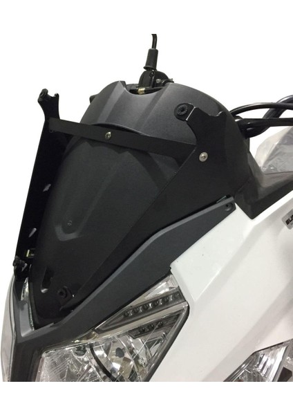 SYM Jet 14 2017-2024 Uyumlu Baskılı Ön Cam Şeffaf 65 cm modelleri