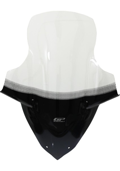 SYM Jet 14 2017-2024 Uyumlu Elcikli Baskılı Ön Cam Şeffaf 79 cm