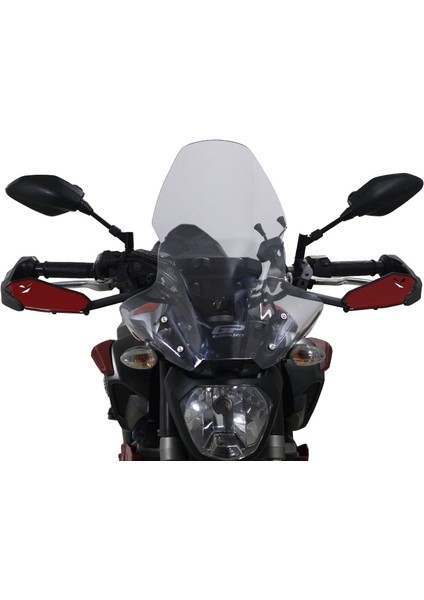 Yamaha MT-07 2018-2020 Uyumlu Ön Tur Camı Füme - 44 cm