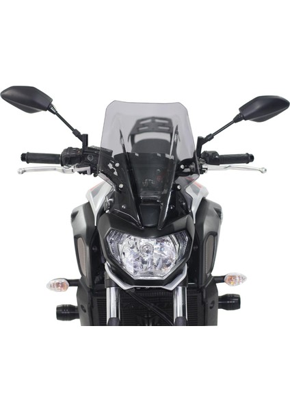 Yamaha MT-07 2018-2020 Uyumlu Ön Cam Şeffaf 42 cm
