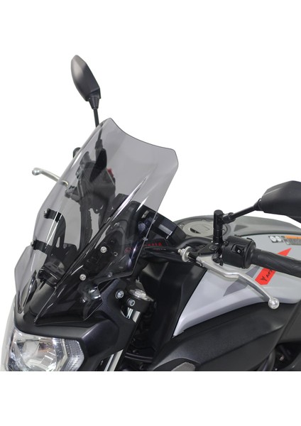Yamaha MT-07 2018-2020 Uyumlu Ön Cam Şeffaf 42 cm