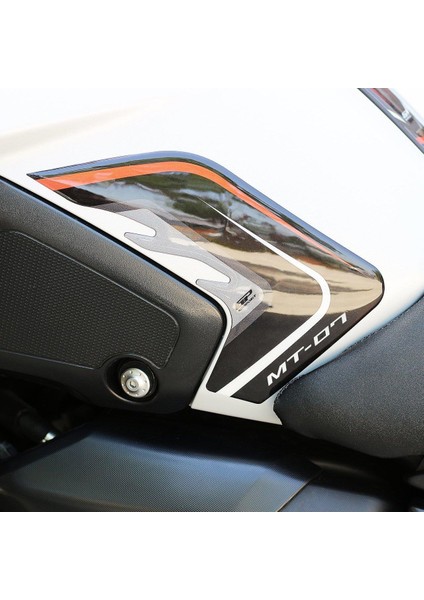 Yamaha MT-07 2018-2020 Uyumlu Tank Pad Seti Siyah