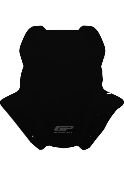 Yamaha MT-07 2014-2017 Uyumlu Kısa Ön Cam Siyah - 38 cm