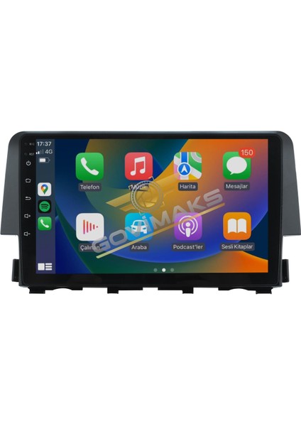 Honda Civic Fc5 2016 - 2021 6 GB Ram 128 GB Hafıza Androıd Multımedıa Teyp indirimleri