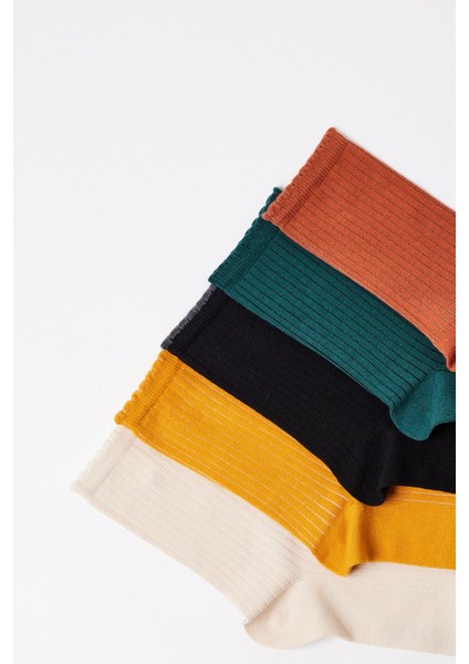 Kadın Renkli 5'Li Soket Çorap fiyatları