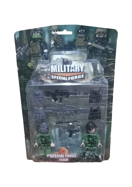 Plastik BP-610 Kartela Asker Oyun Seti -Bayraktar