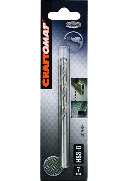 Hss-G Metal Matkap Ucu 7 mm