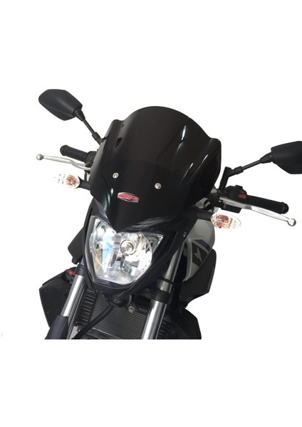 Yamaha MT-25 2015-2019 Uyumlu Kısa Ön Cam Siyah - 34 cm fiyatları