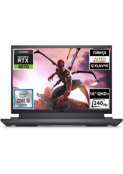 Gaming G16 7630 G76302401024U09 I9-13900HX 64GB 2tbssd+2tbssd RTX4070 16" Qhd+ Freedos Taşınabilir Bilgisayar