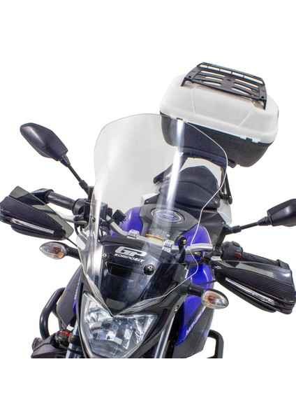 Yamaha MT-25 2015-2019 Uyumlu Tur Camı Siyah 47 cm