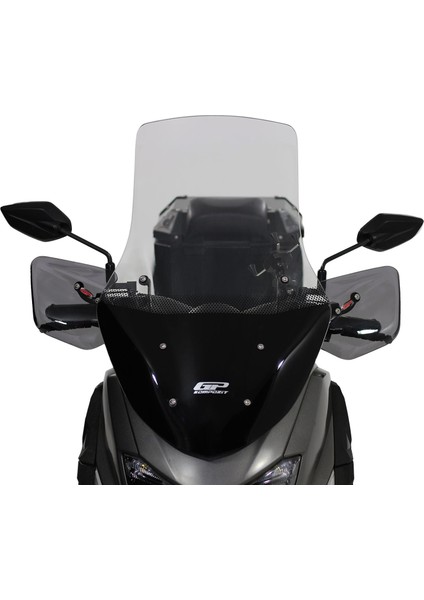 Yamaha NMAX 125 / 155 2015-2020 Uyumlu Baskılı Ön Tur Camı Füme 72 cm fiyatları