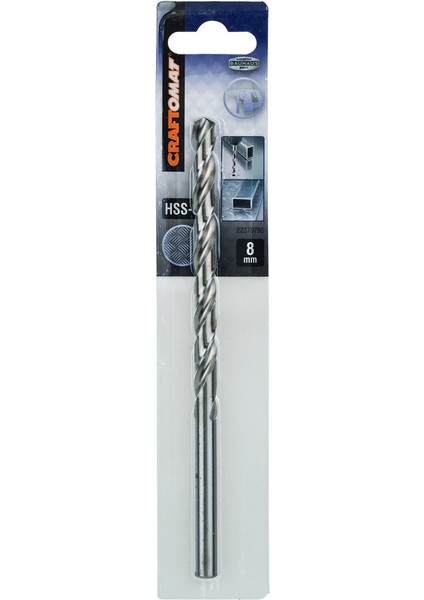 Hss-G Metal Matkap Ucu 8X109 mm