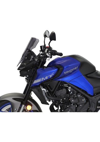 Yamaha MT-25 2020-2024 Uyumlu Ön Cam Füme 37 cm fırsatları