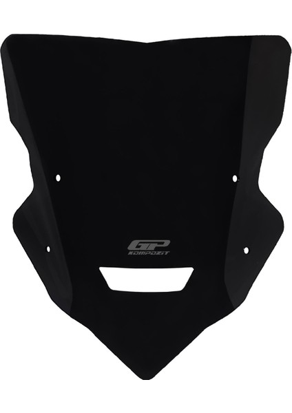 Yamaha MT-25 2020-2024 Uyumlu Ön Cam Siyah 37 cm