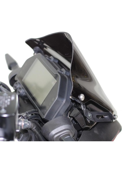 Yamaha MT-25 2020-2024 Uyumlu Spor Cam Siyah 24 cm fırsatları