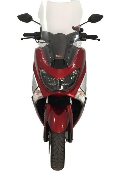 Yamaha NMAX 125 / 155 2015-2020 Uyumlu Ön Cam Füme 59 cm modelleri